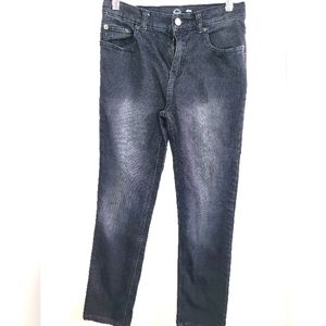 Wonder Nation Size 14 Slim Fit Boy's Black Jeans